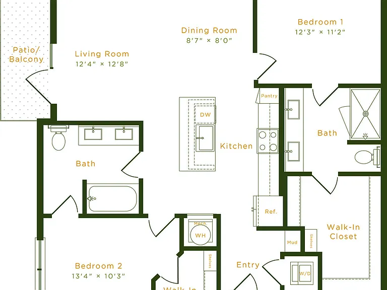 B2 floor plan Novel Nona