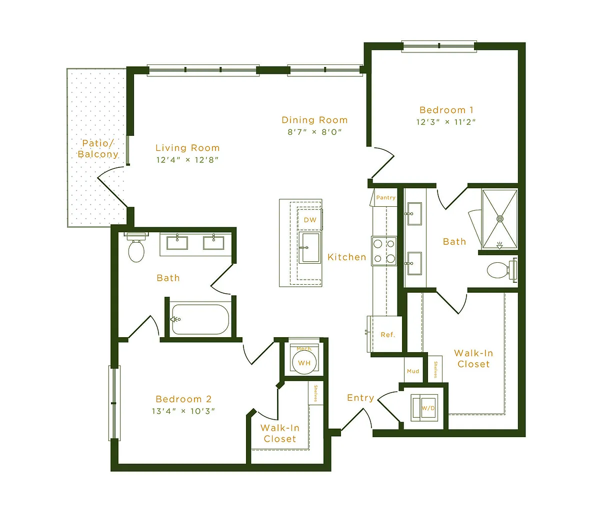 Floor plan B2