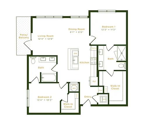 Floor plan B2