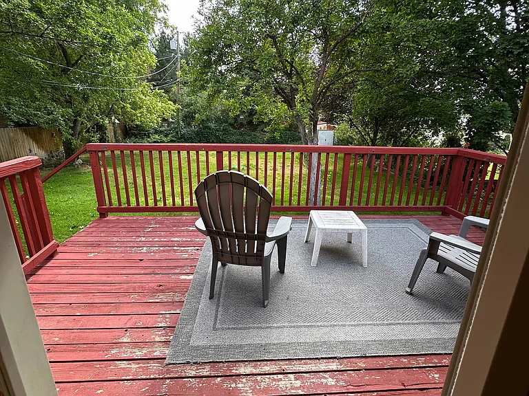 Back deck