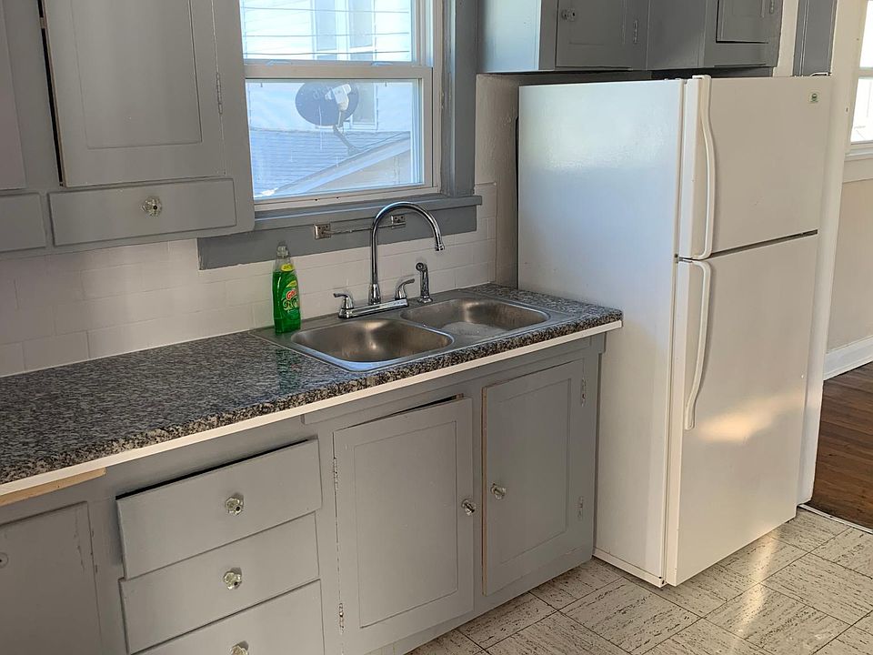 Kitchen with granite countertops