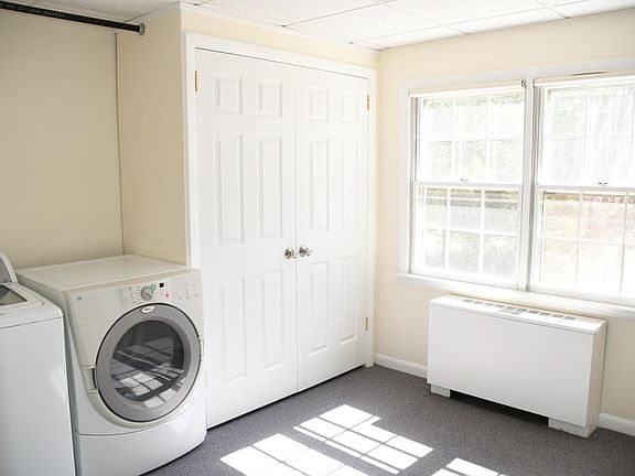 Laundry room and main closet