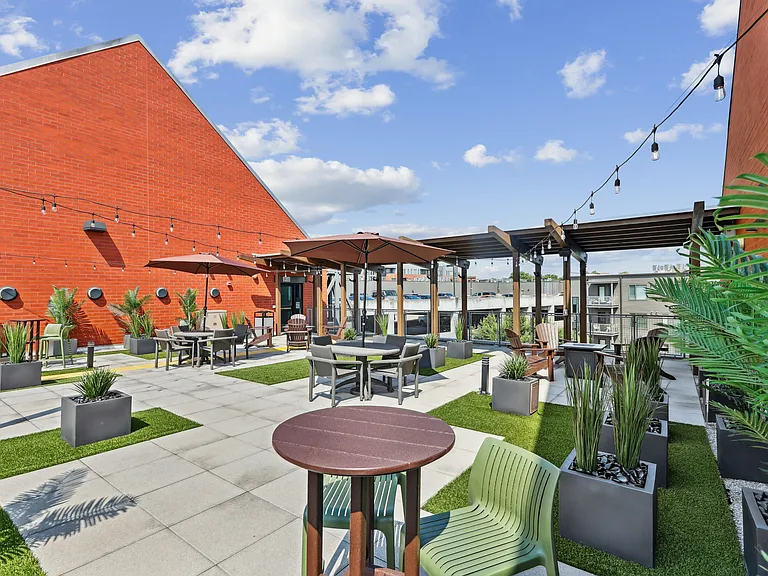 Rooftop Lounge Area
