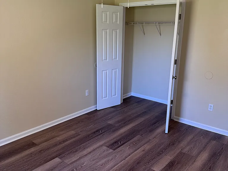 Secondary bedroom closet