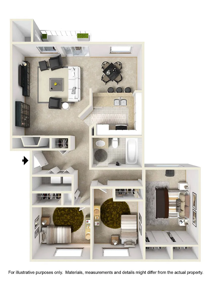 Floor plan NACHEZ