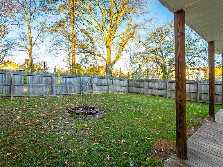 Fenced Back Yard