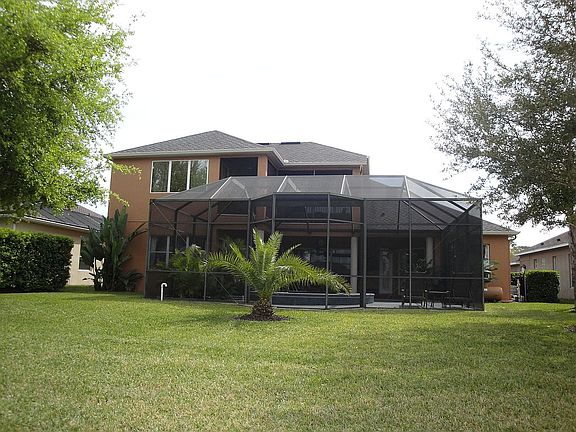 Back side of house