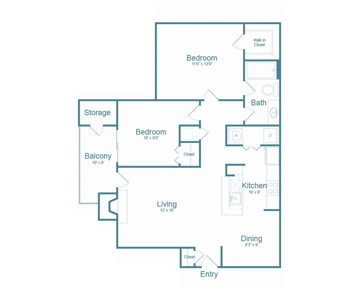 Floor plan Berkshire