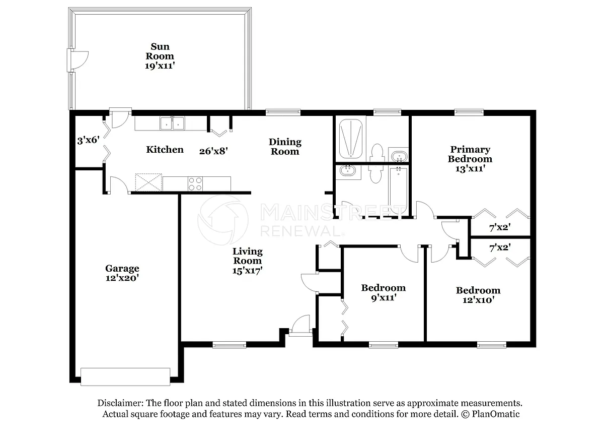 Floor Plan - 7573 Falcon Trace Ct