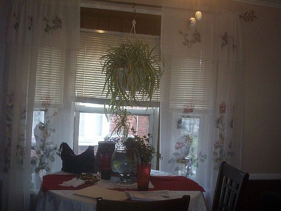 Bow Window in Dining Room