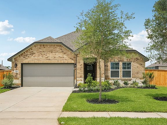 The Henderson floorplan in Massey Oaks of Pearland, TX.