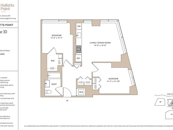2nd image of 20 Halletts Point #2-1010
