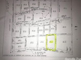 LOT 11 Allison Rd LOT 11, Ward, AR 72176