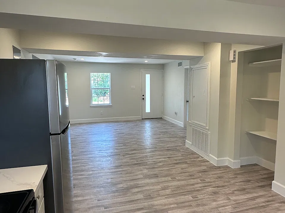 Kitchen and living area