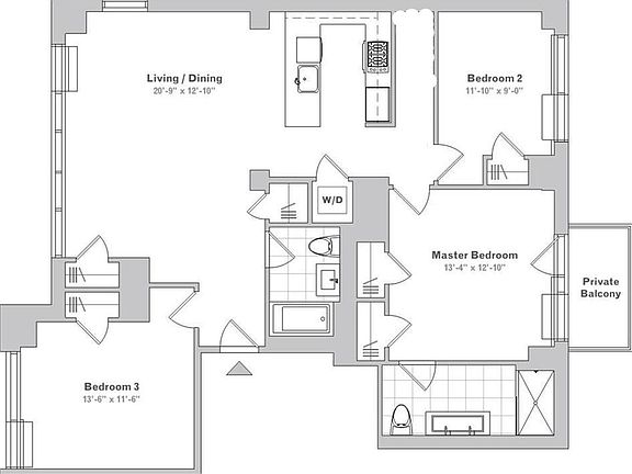 2nd image of 4117 Crescent St Ph 1B