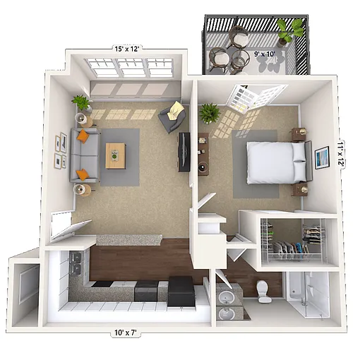 Floor plan Addison