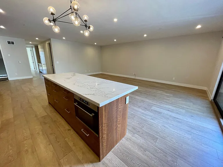LIving room, kitchen