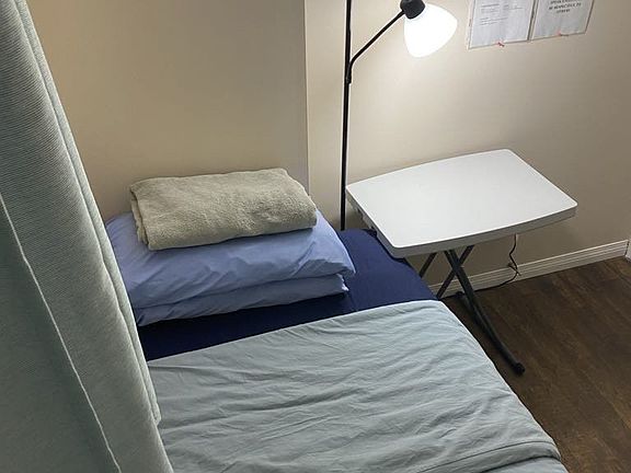 Bedroom A: $980 Private room with Single sized bed (Shared bathroom)