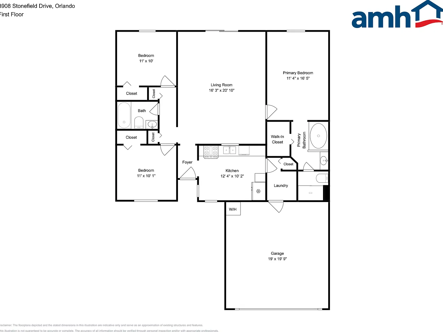 3 bed, 2.0 bath, 1260 sqft, $2,220 — Photo 2