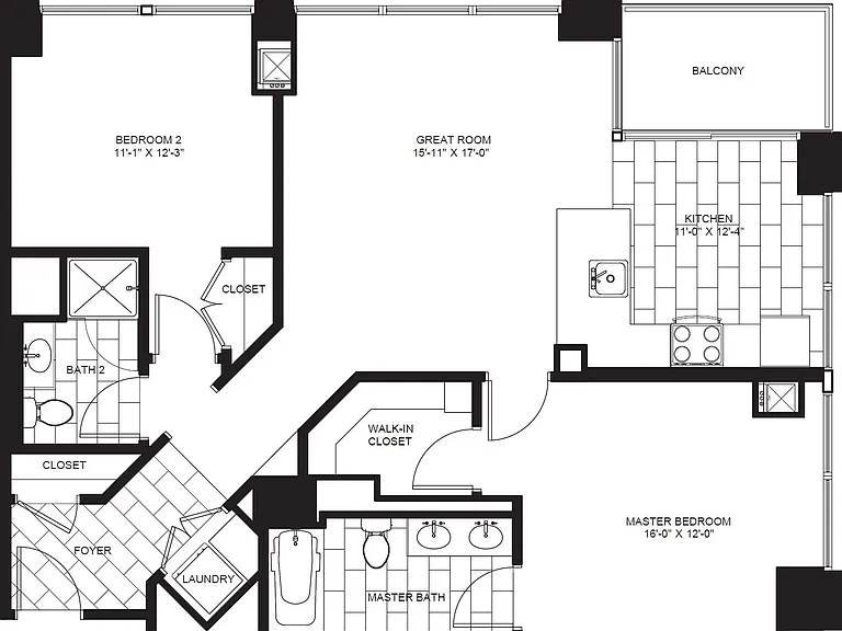 Flair Tower Apartments — Photo 52