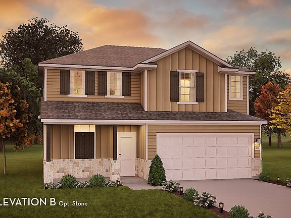 Lavaca Elevation B Stone