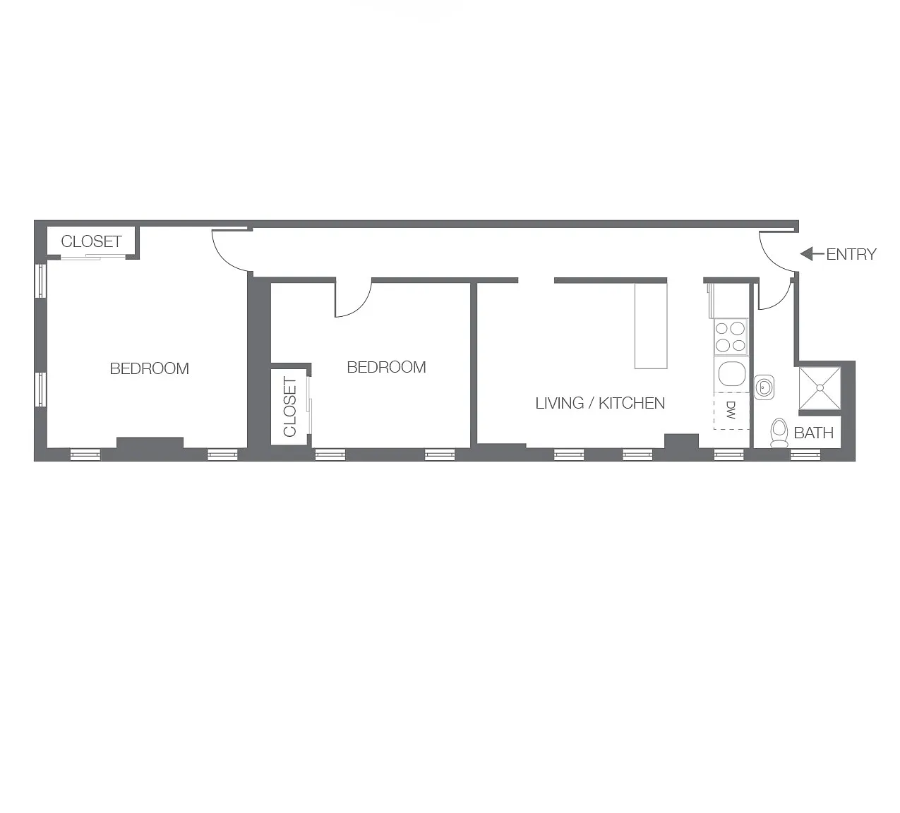 2 bed, $1,700 — Photo 1