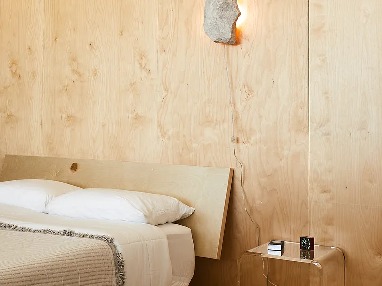Primary bedroom - queen bed and bath attached