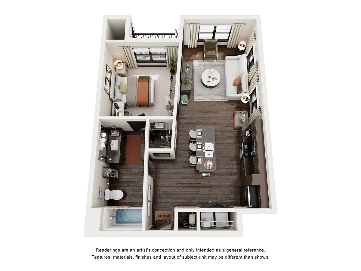 Floor plan Walnut