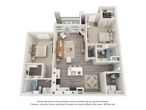 Floor plan The Swamp Rose
