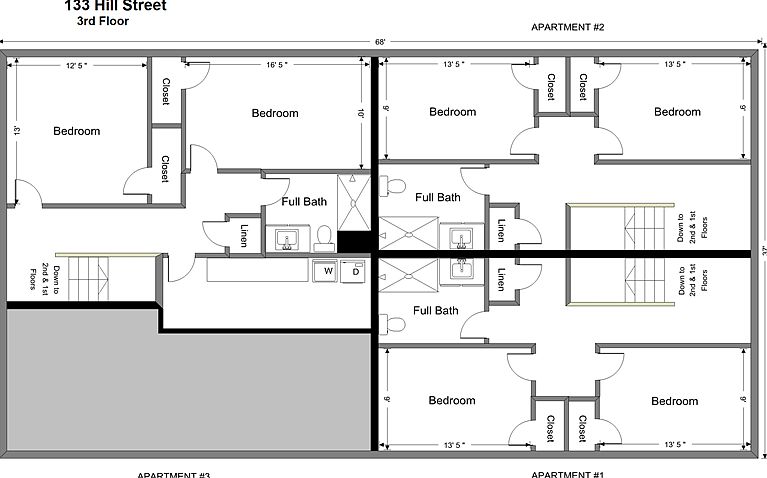 133 Hill - 3rd Floor