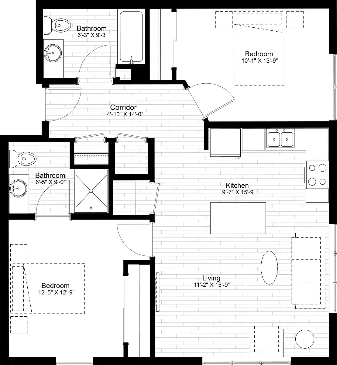 Floor plan B2-Affordable