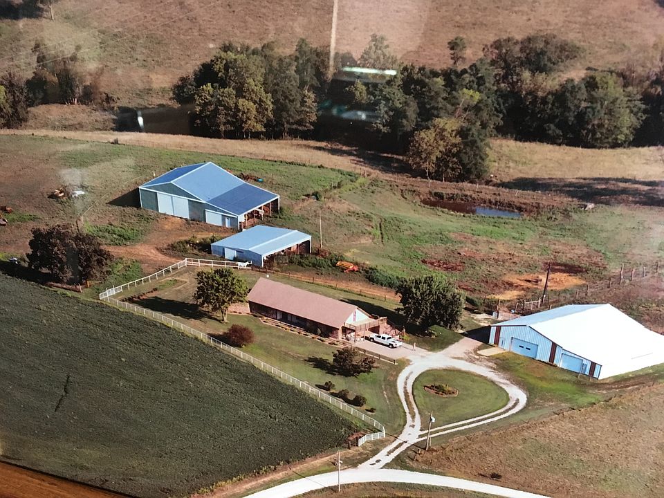 Aerial of farm