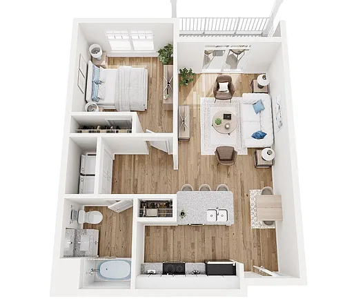 Floor plan Montauk