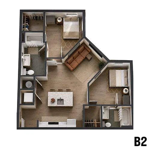 Floor plan The Social