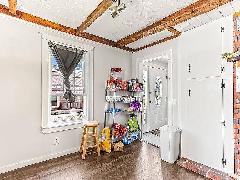 Kitchen, looking toward front door.