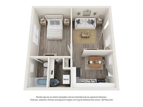 Floor plan Tupelo