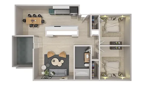 Floor plan Daisy W/D