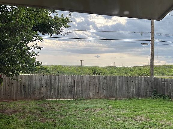 Backyard view.
