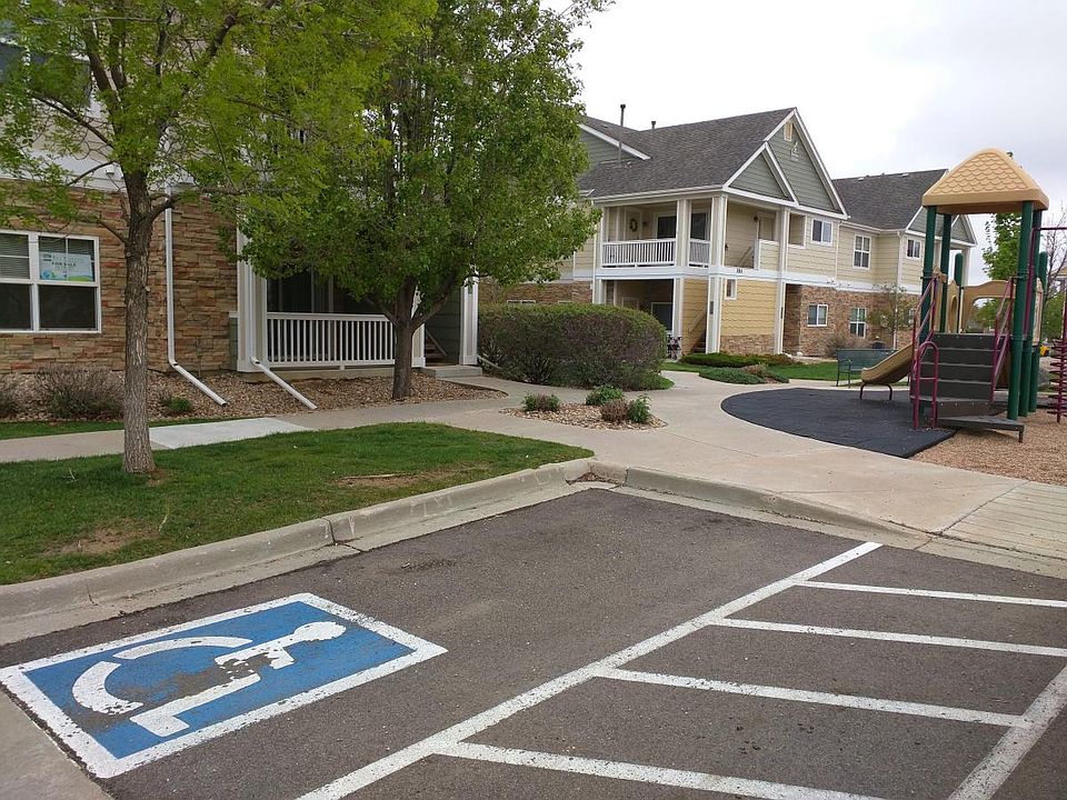 Condo looks out on play area