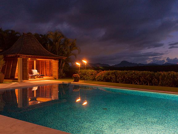 Evening View Of Pool