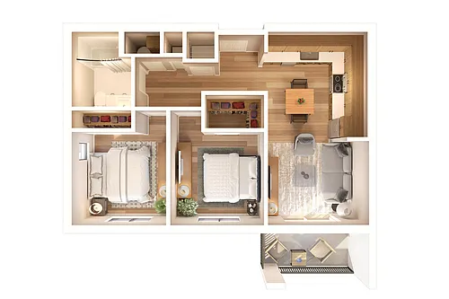 Floor plan B1
