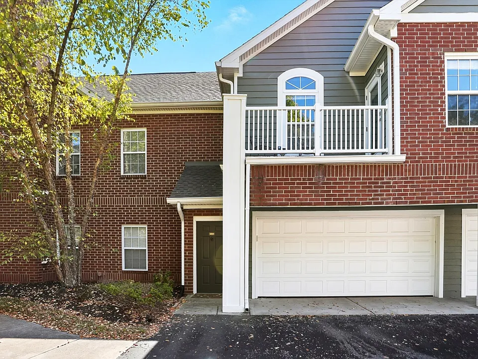 Front Door with 2.5 car attached garage