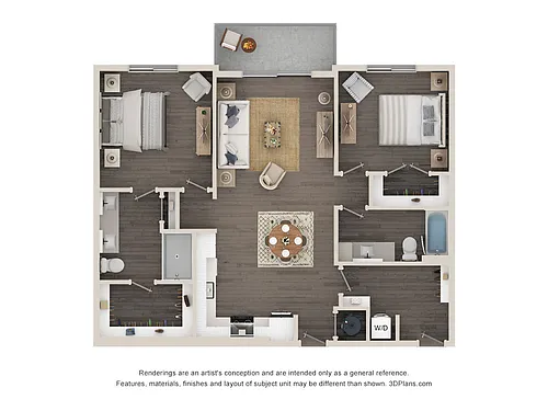 Floor plan B3