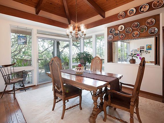 Dining Room Opens To Deck  
