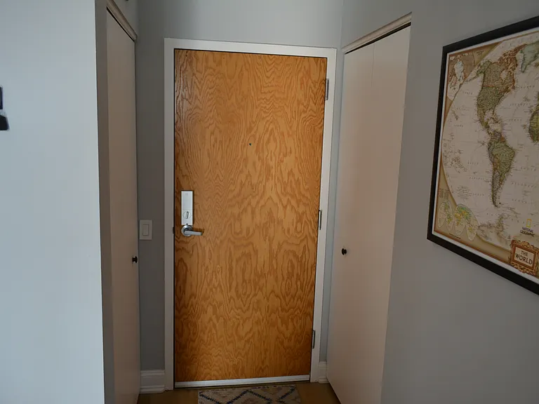 Down the foyer