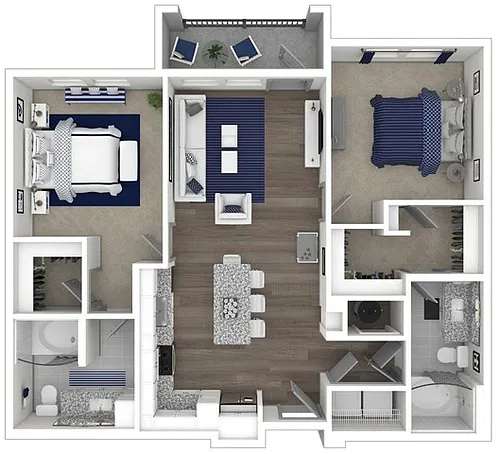 Floor plan B1-The Influence