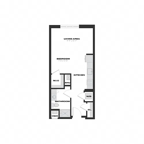 Floor plan Studio-S3