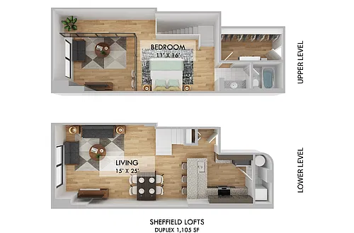 Floor plan Duplex