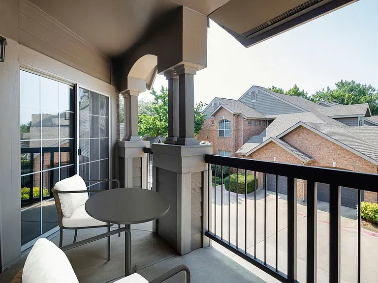 Private balcony