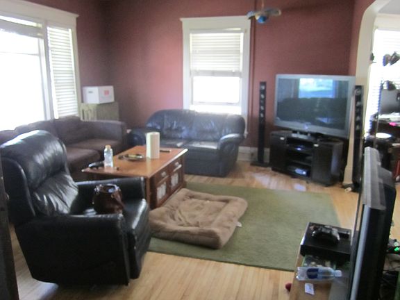 View of Living Room upon entering apt.